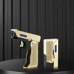 Sturmfeuerzeug in Pistolenform – Flammenwerkzeug für draußen