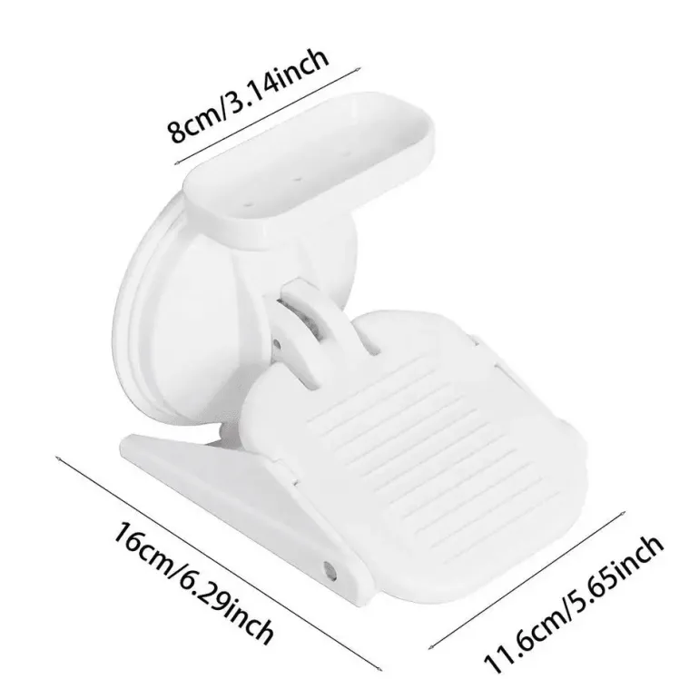 Suction Shower Foot Rest - Safe Bath Foot Care Aid
