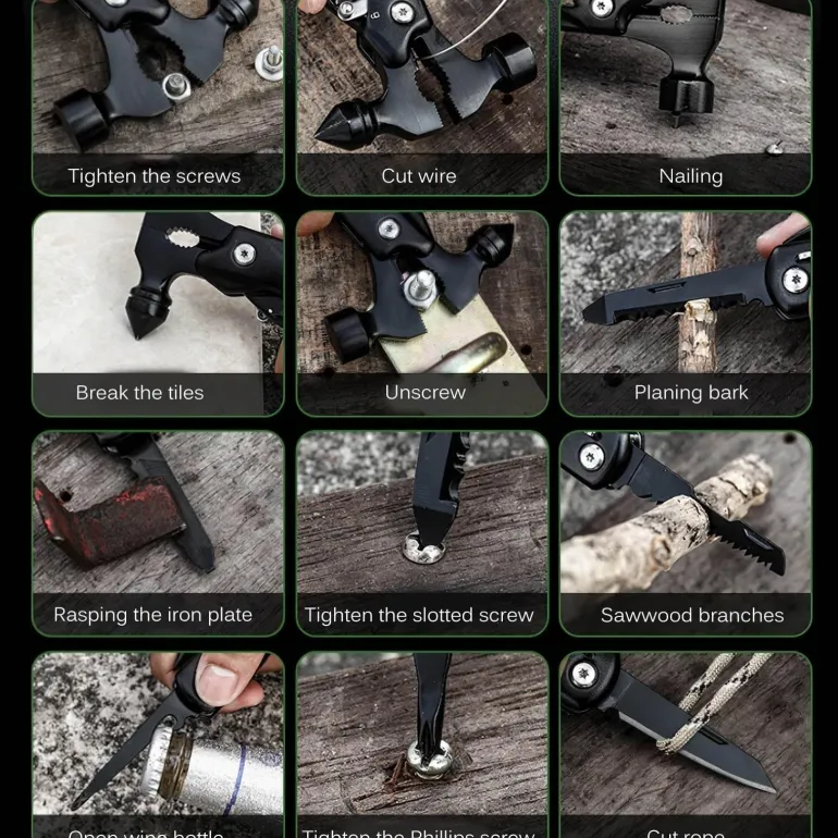 Survival-Multitool – Ultimative Outdoor-Ausrüstung