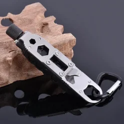 Survival-Schlüsselanhänger-Tool – Kompaktes multifunktionales Camping-Zubehör