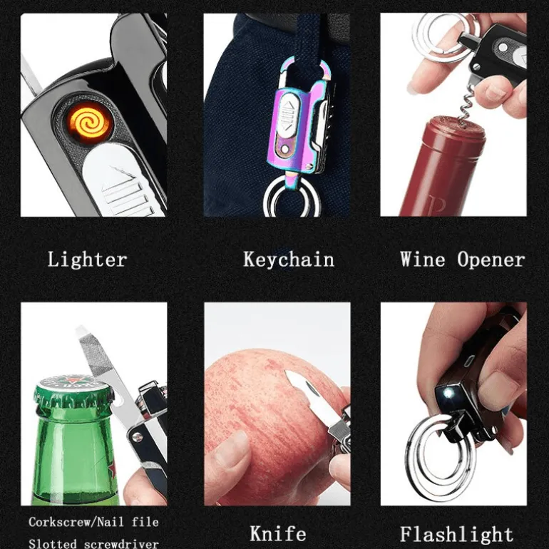 Survival-Schlüsselanhänger-Tool – Unverzichtbares Outdoor-Gadget