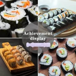 Sushi Bazooka Roller Kit – DIY-Sushi-Herstellungswerkzeug für Hobbyköche