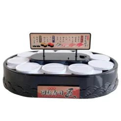 Sushi-Förderband-Präsentationsständer für Hochzeitsfeiern – Elegante Buffet-Präsentation