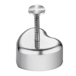 Sushi-Maker-Set aus Edelstahl – Dreieckige, herzförmige Reisbällchenformen