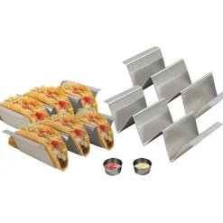 Taco-Halter aus Edelstahl – langlebiger Küchen-Essensständer