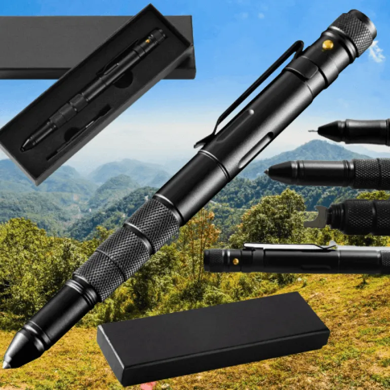 Tactical FlashPen – Multifunktionales Militär-Notfallwerkzeug
