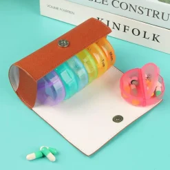 7-Tage-Pillen-Organizer – Wöchentliche Medikamentenbox für Wellness und Medikamentenmanagement