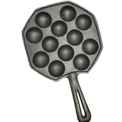Takoyaki-Maker-Pfanne – Oktopus-Ballform mit 12 Mulden