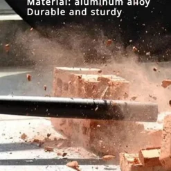 Taktischer Taschenlampen-Selbstverteidigungsstock - Teleskopschlagstock aus Aluminiumlegierung