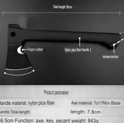 Taktisches Multifunktionswerkzeug – Vielseitige Campingausrüstung