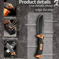 Taschenmesser aus Edelstahl – EDC-Allzweckwerkzeug