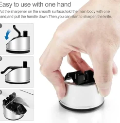 Taschenmesserschärfer – Rutschfestes Kochwerkzeug