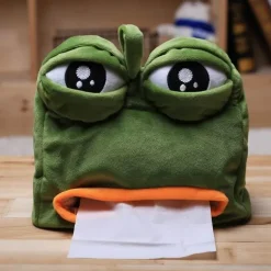 Taschentuchbox mit Froschmotiv – Niedlicher Taschentuchhalter mit Froschmotiv