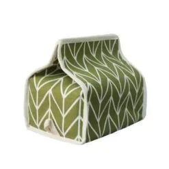 Taschentuchhalter aus Baumwollleinen – Dekorativer Organizer im japanischen Stil