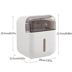 Taschentuch-Organizer zur Wandmontage – Wasserdichte Aufbewahrungslösung für das Badezimmer