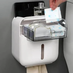 Taschentuch-Organizer zur Wandmontage – Wasserdichte Aufbewahrungslösung für das Badezimmer