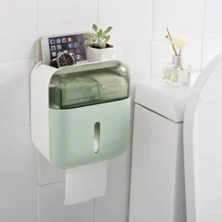 Taschentuch-Organizer zur Wandmontage – Wasserdichte Aufbewahrungslösung für das Badezimmer