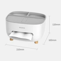 Taschentuchspender mit Telefonhalter – Multifunktions-Taschentuch-Organizer