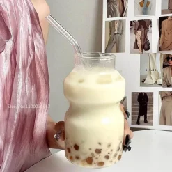 Tassen aus Borosilikatglas – hitzebeständiges Trinkgeschirr für Kaffee, Tee, Milch und Saft