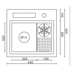 Tassenspüler aus Edelstahl – Benutzerfreundliches Spülbeckenzubehör