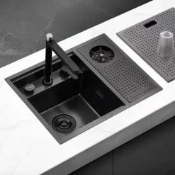 Tassenspüler aus Edelstahl – Benutzerfreundliches Spülbeckenzubehör