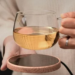 Tassenwärmer-Untersetzer aus Keramik – eleganter Getränkewärmer