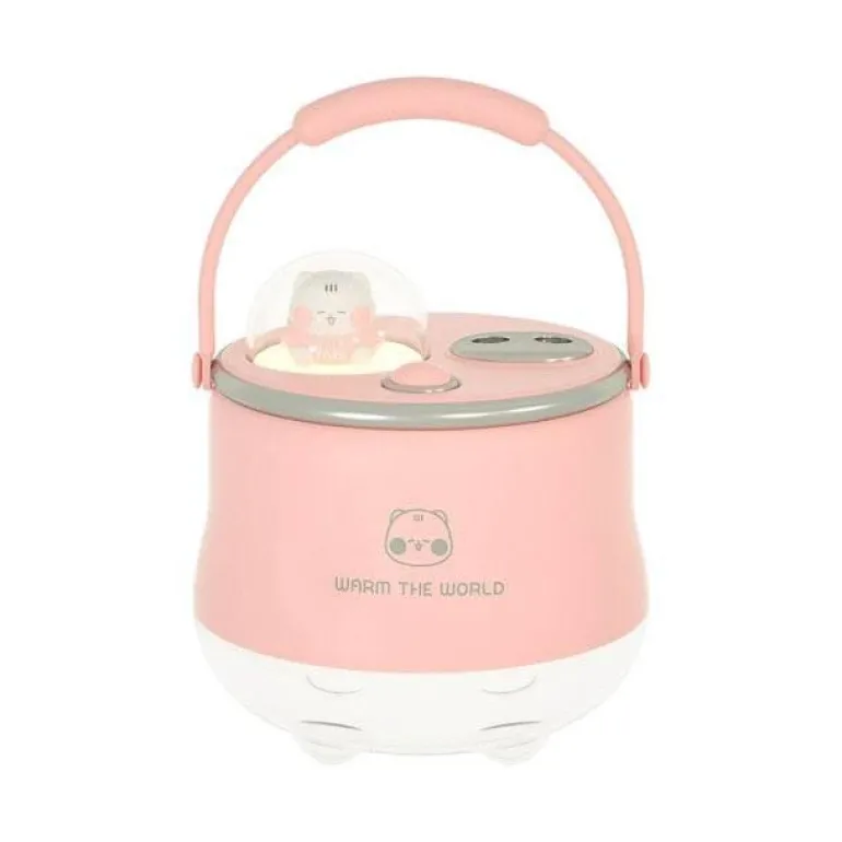 Teapot Humidifier Night Lamp - Elegant Home Décor Accent