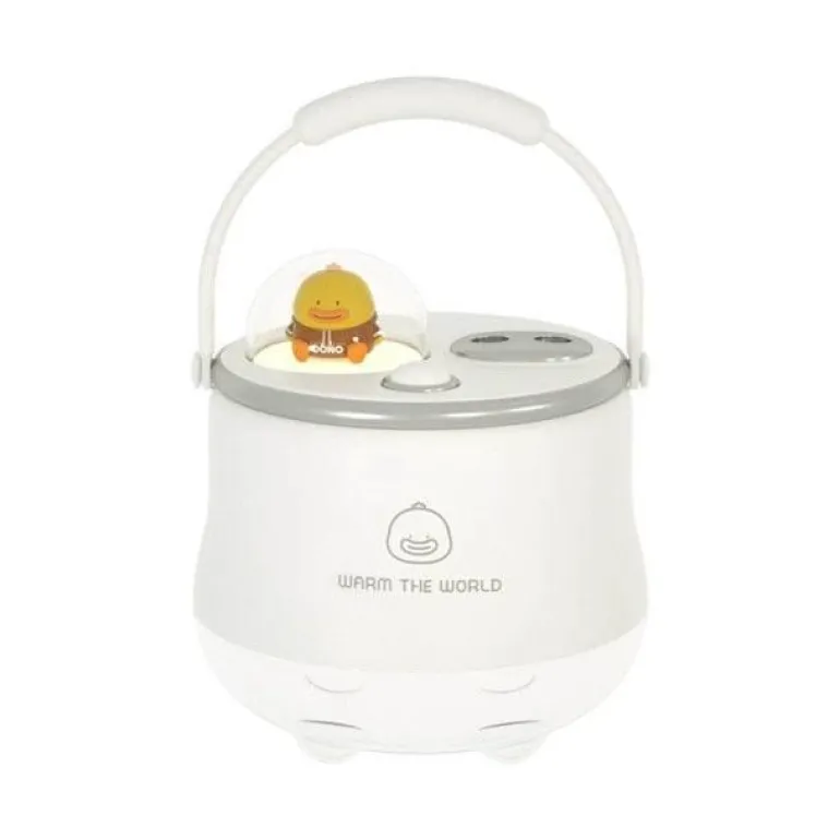 Teapot Humidifier Night Lamp - Elegant Home Décor Accent