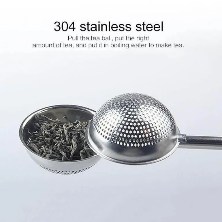 Tee-Ei aus Edelstahl – langlebiger Teefilter für losen Tee