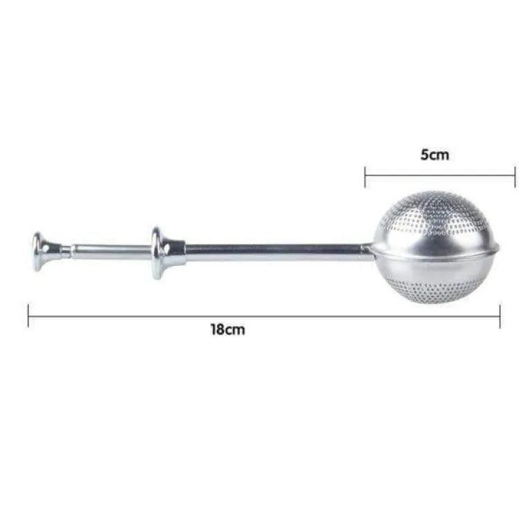 Tee-Ei aus Edelstahl – langlebiger Teefilter für losen Tee