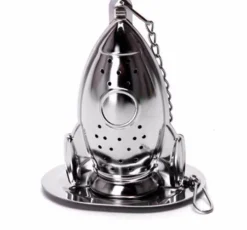 Tee-Ei aus Edelstahl – Raketenförmiger Filter