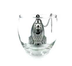 Tee-Ei aus Edelstahl – Raketenförmiger Filter