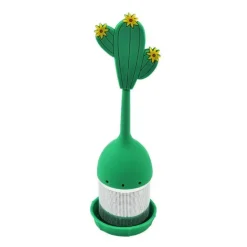 Tee-Ei aus Silikon – Kaffee-Gewürzsieb aus Edelstahl