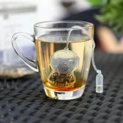 Tee-Ei aus Silikon – Taucher-Design für losen Kräutertee