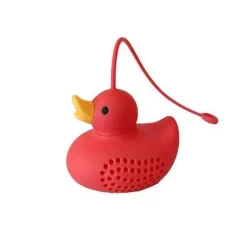 Tee-Ei aus Silikon mit Ente – süßes Zubehör für die Zubereitung von losem Tee