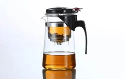 Teekanne aus Glas – auslaufsicherer Premium-Brühbehälter