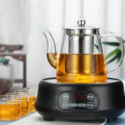 Teekanne aus Glas – Oolong-Kräutertee-Kaffeemaschine