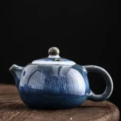 Teekanne aus Yixing-Ton – exquisite Sternglasur, 250 ml, Kung-Fu-Wasserkessel