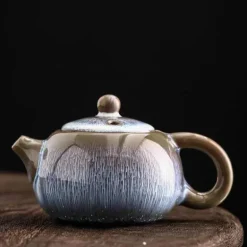 Teekanne aus Yixing-Ton – exquisite Sternglasur, 250 ml, Kung-Fu-Wasserkessel