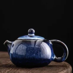 Teekanne aus Yixing-Ton – exquisite Sternglasur, 250 ml, Kung-Fu-Wasserkessel