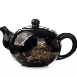 Teekannen-Set mit rotem chinesischen Drachen – Kung-Fu-Teekessel