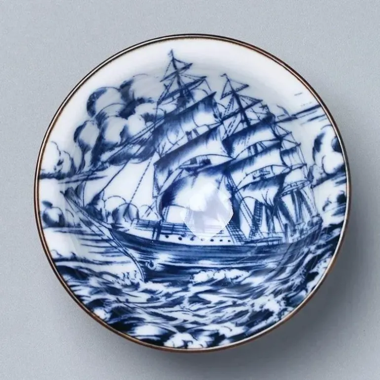Teetasse aus Keramik – Elegante Espressotasse aus japanischem Porzellan