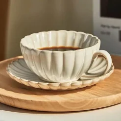 Teetassen-Set aus Keramik – Stilvolles Kaffee- und Zitronenteegeschirr