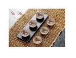 Teetassen-Set aus Keramik mit goldenem Fisch – chinesisches Jingdezhen-Design