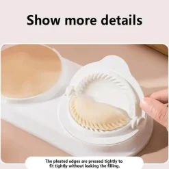 Teigpresse-Knödelformer-Set – Küchenwerkzeug mit Doppelfunktion