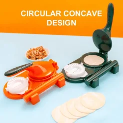 Teigtaschenformer-Set – 3-in-1-Teigpresswerkzeug für einfaches Kochen