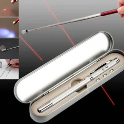 Telescopic Magnetic Pointer Pen - 2-in-1 Light Tool