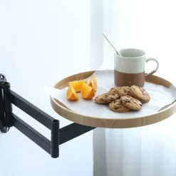 Teleskop-Couchtisch zur Wandmontage – platzsparender Mini-Tisch