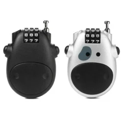 Teleskop-Fahrradschloss aus Stahl – langlebiges Seil-Sicherheitsschloss