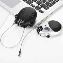 Teleskop-Fahrradschloss aus Stahl – langlebiges Seil-Sicherheitsschloss